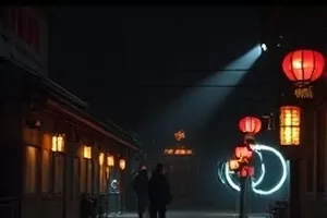 洛林镇的最后一班车封面，夜班列车与月台灯光