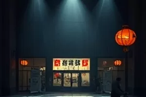 第七个证人封面，法庭侧影与旁听席光斑