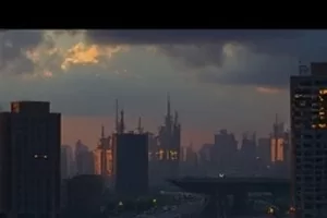 冬泳俱乐部封面，清晨河岸与结霜栏杆